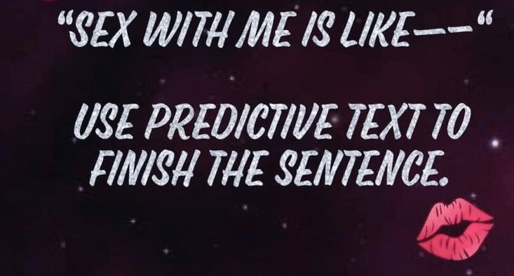WhereTrueLoveIs's tweet image. This #predictivetext was too funny not to share.
#letsplay #laughteristhebestmedicine