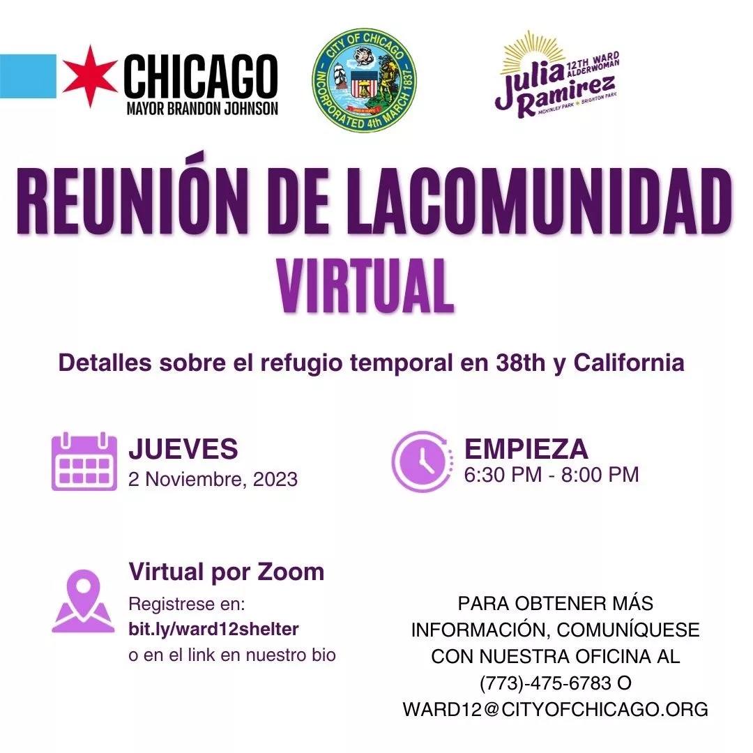 We have requested a second community meeting from the Mayor's Office for the proposed shelter on 38th & California. You can join this virtual meeting for information and updates, as well as provide public comment. Thurs 11/2 6:30-8pm via Zoom. Register: bit.ly/ward12shelter