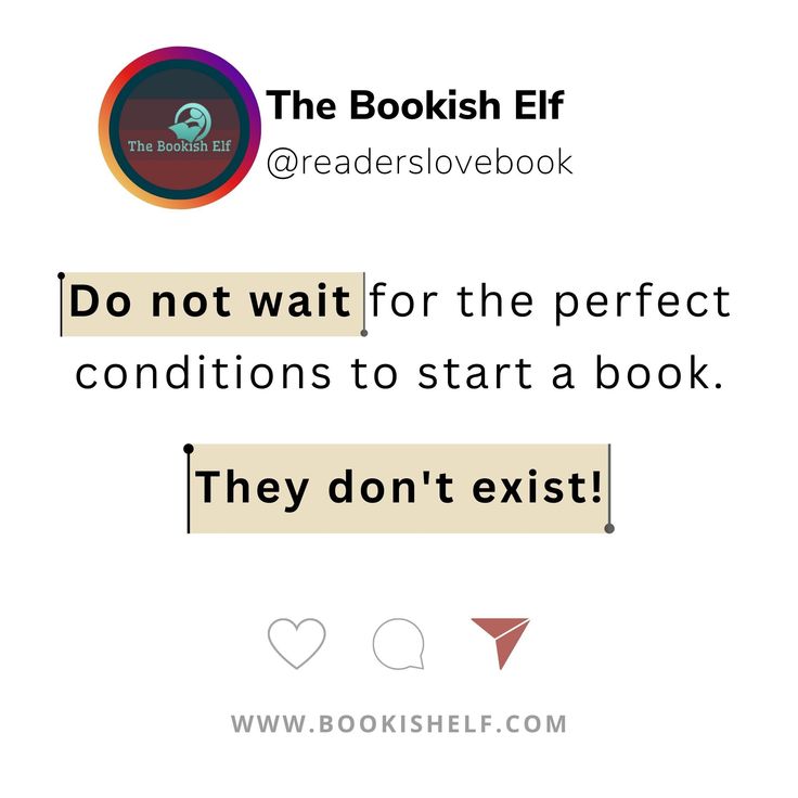 Go read that book! 📖

(🤪 Meme Credits: TheBookishElf, Pinterest)