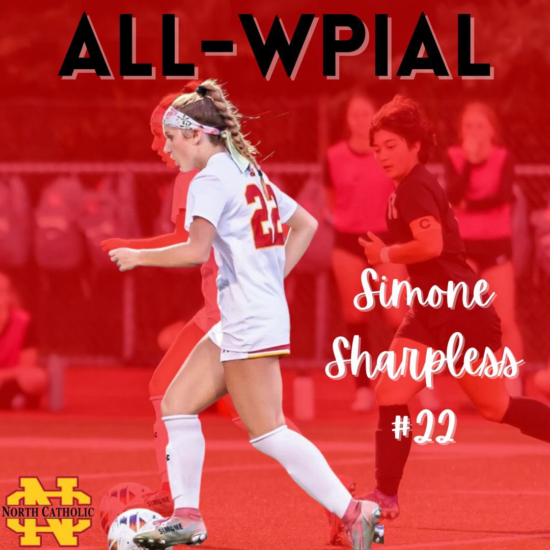 NCGSoccer's tweet photo. Congratulations 🎉 to Simone Sharpless, Lauren Mealie, Lily Karsman, and Rylee Kumer for being selected to the ALL-WPIAL TEAM‼️ https://t.co/KZWZBCkSEI