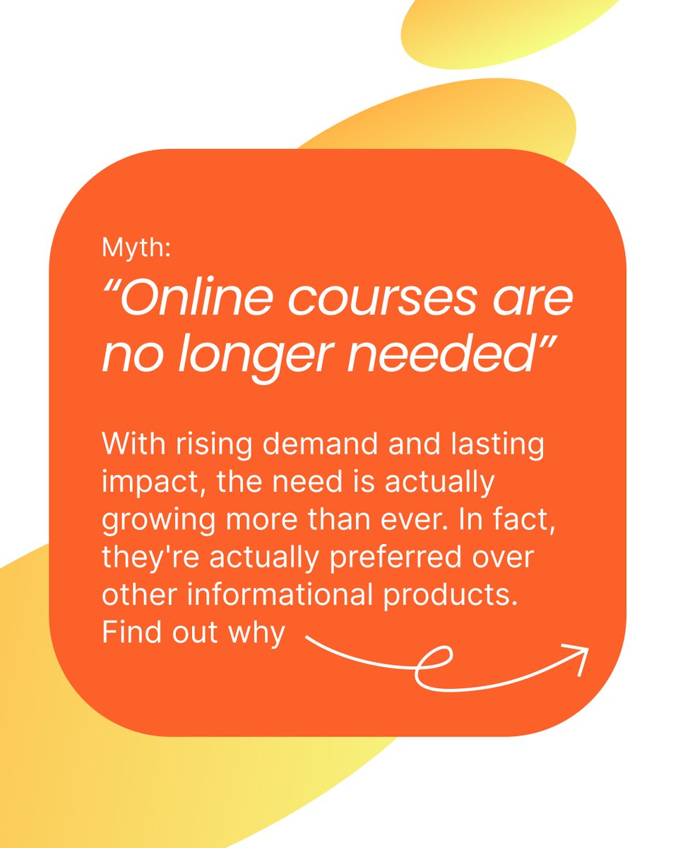 thinkific's tweet image. We&apos;re sharing 3 key secrets 🤫 to a successful course business and debunking all the myths about course creation. You won&apos;t want to miss this one: ow.ly/Atu350Q1knj

#CourseCreation #OnlineCourses #CourseStrategy #Masterclass #DigitalProducts #Educator