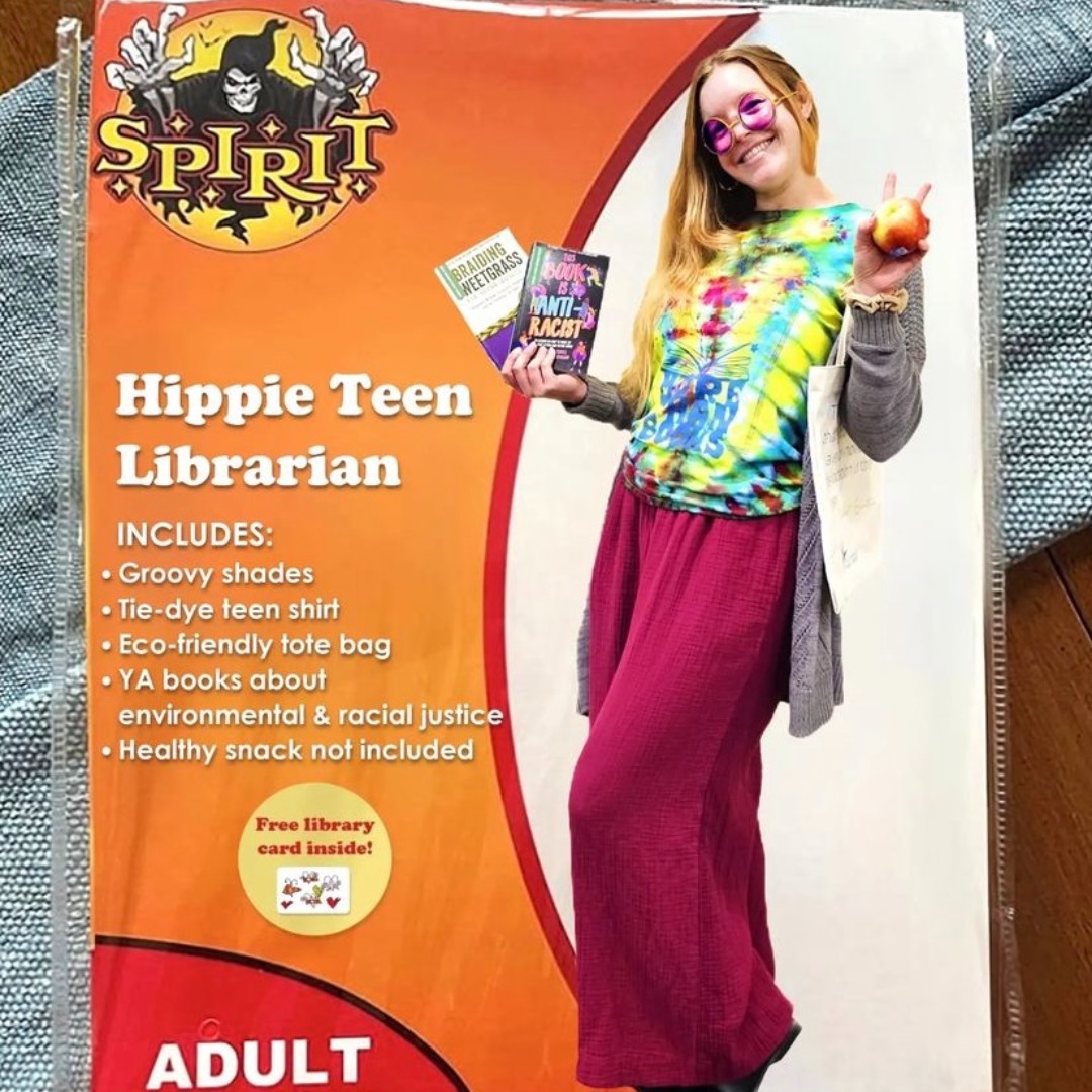 RivLibrary's tweet image. Which #LibraryStaff costume will you be rockin&apos; this Halloween?  🎃👻 #librarylife #halloweenstyle #RivLibrary #HappyHalloween