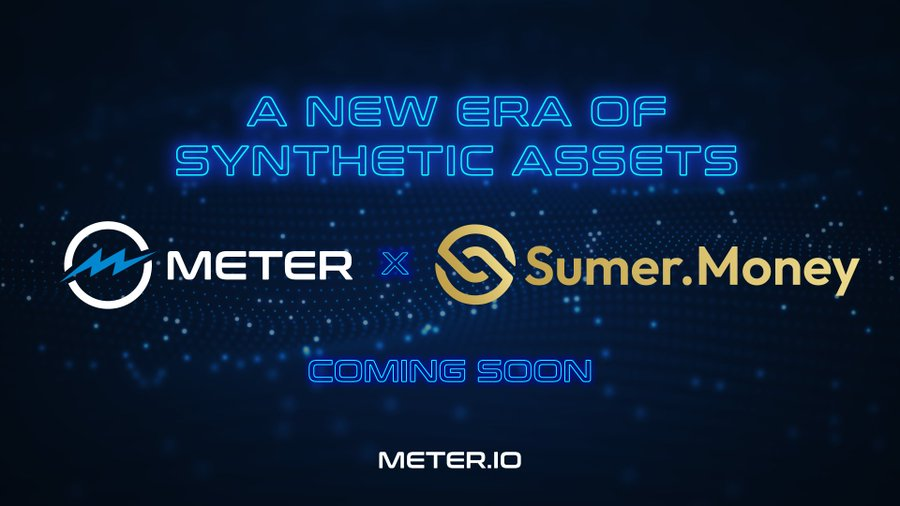 Definews_Info's tweet photo. 💪 @Meter_IO is about to welcome the hottest new kid on the crypto block - @SumerMoney!

💪Unleash an unprecedented level of liquidity with the novel asset class, #SuTokens, featuring zero-interest minting

🔽 VISIT
https://t.co/YsuTU5AkUM
#Definews https://t.co/Z5Eqff1atG