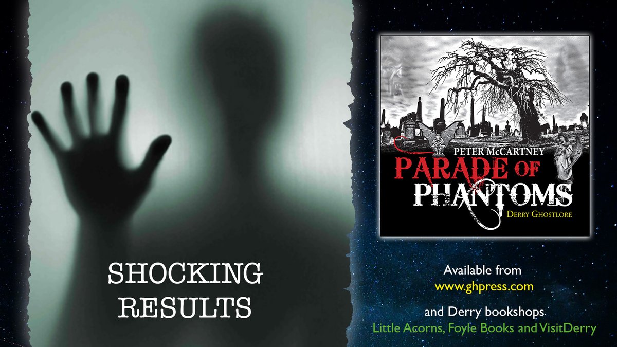 Guildhall Press (@guildhallpress) on Twitter photo Listen to Shocking Results – one of seven chilling ghost stories featured in the Parade of Phantoms Audiobook – at ghpress.com/shop/parade-of…………Get Parade of Phantoms book at ghpress.com/shop/product/p………… #DerryHalloween #VisitDerry
<a href="/Derryvisitor/">Visit Derry</a>
<a href="/BBCRadioFoyle/">BBC Radio Foyle</a> Listen to Shocking Results – one of seven chilling ghost stories featured in the Parade of Phantoms Audiobook – at ghpress.com/shop/parade-of…………Get Parade of Phantoms book at ghpress.com/shop/product/p………… #DerryHalloween #VisitDerry
<a href="/Derryvisitor/">Visit Derry</a>
<a href="/BBCRadioFoyle/">BBC Radio Foyle</a>