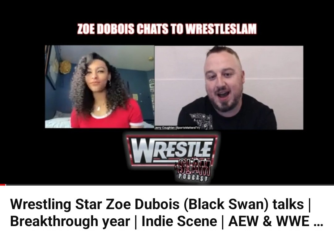 STARS OF THE FUTURE 👌

<a href="/BlackSwanDubois/">Zoe Dubois</a> is for sure one of the biggest female wrestlers on the Indie Scene right now. 

She's making alot of noise. Checkout our interview at the link below ⬇️

youtu.be/h6L9Hdn0XTA?si…

#wrestling #AEW #WrestlingTwitter #WrestlingCommunity #WWE
