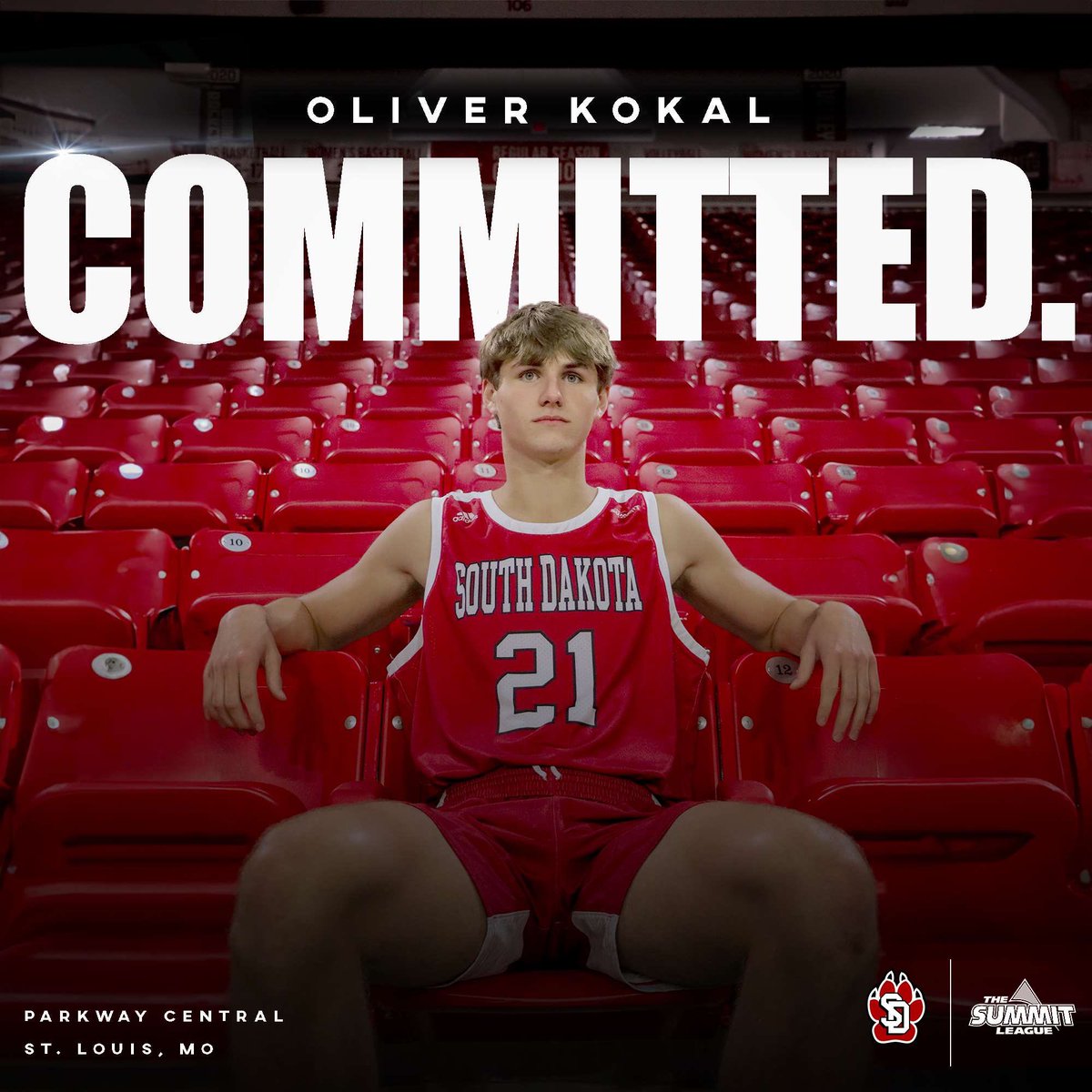 Committed!!! <a href="/SDCoyotesMBB/">South Dakota Men's Basketball</a> <a href="/pccoltshoops/">Parkway Central Basketball</a> <a href="/GatewayBBall/">Gateway - Knights Basketball Club</a>