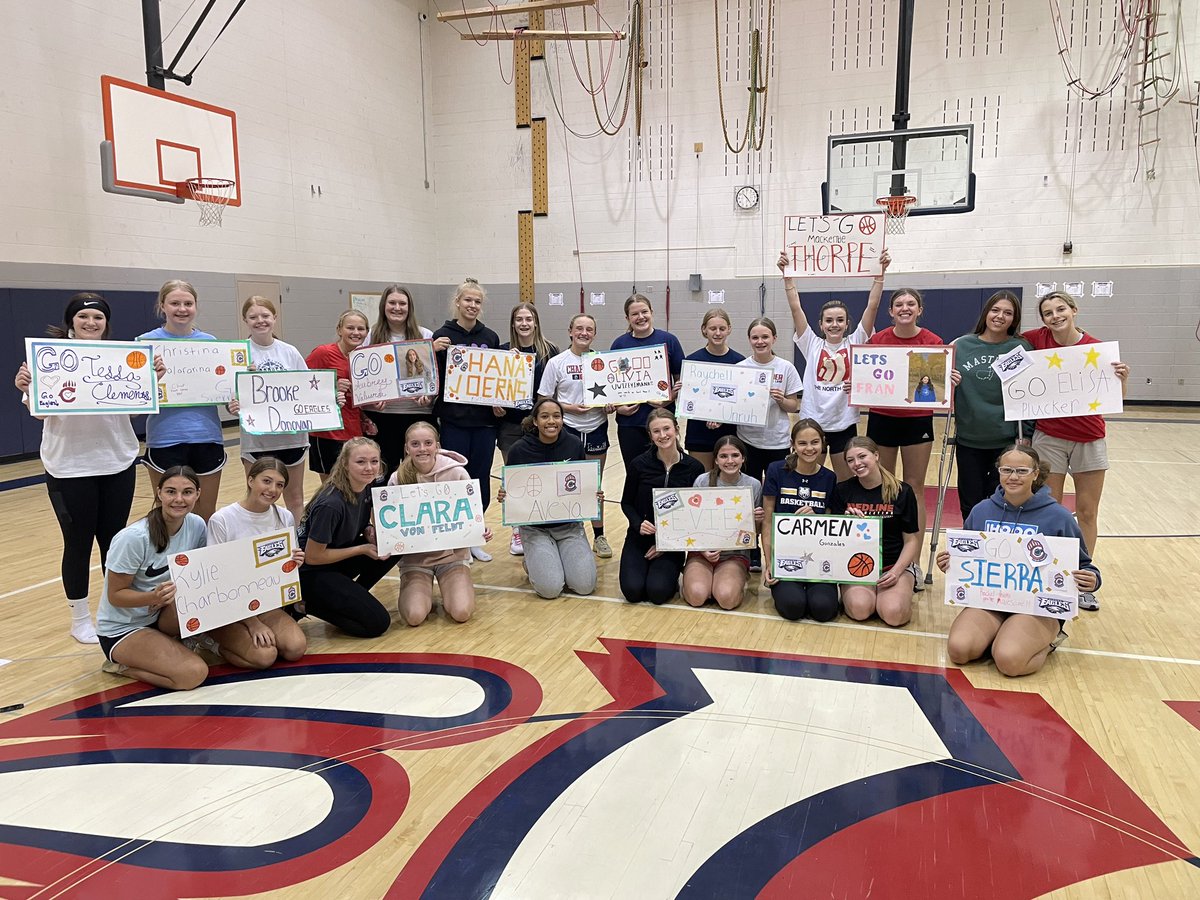 Getting ready to support our Chap Family at Sierra Middle School’s Girls Basketball game on Wednesday!! #CHAPFAMILY❤️💙❤️ #girlssupportinggirls🏀