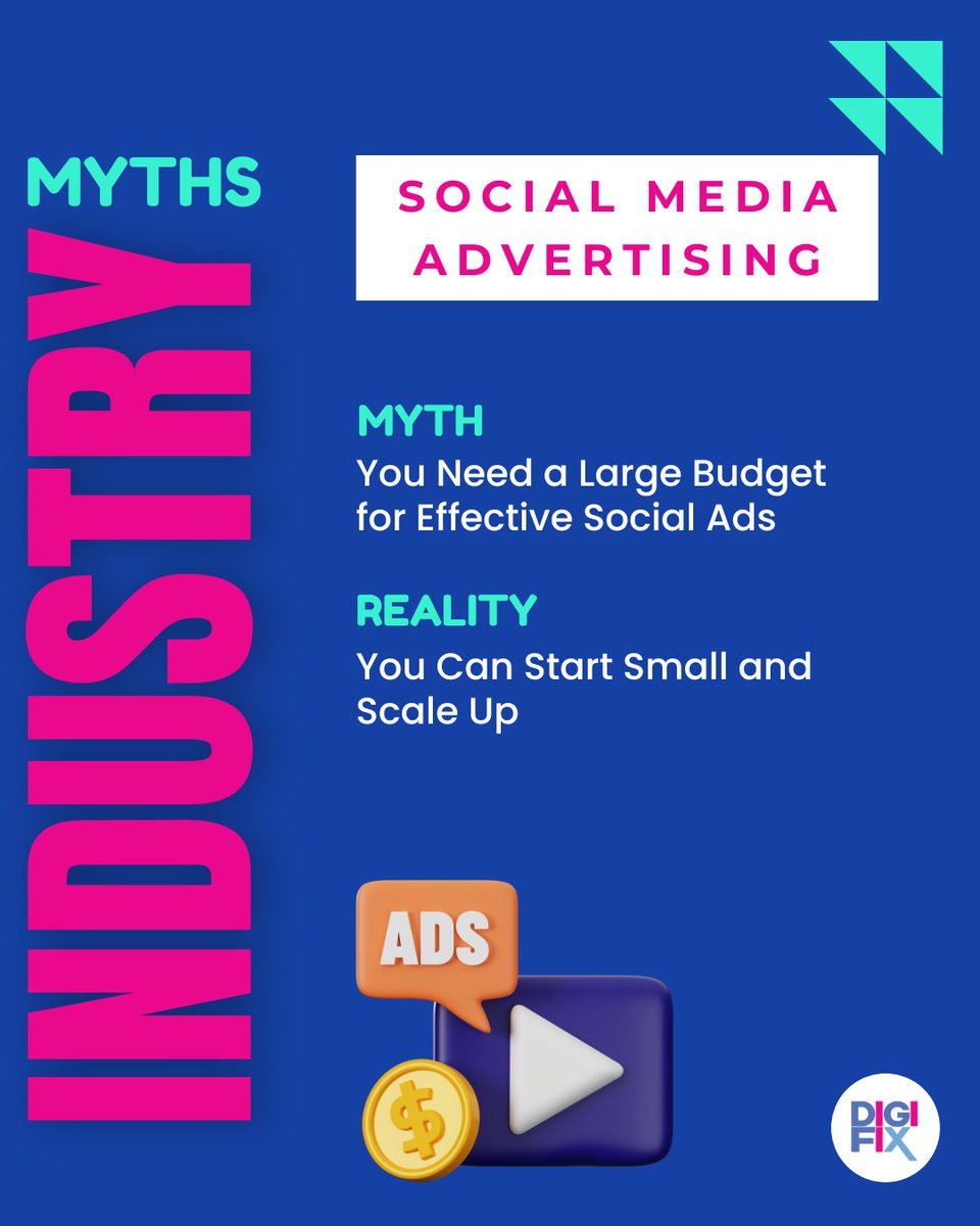 Myth or Reality: Ever wondered if you need a fat wallet for your social ads to shine? 🤔 
#SocialMediaAdvertising #BudgetMyth #StartSmallWinBig #AdvertiseSmart #DigitalMarketingSuccess #SMMStrategies #BudgetFriendlyAds #MythBusters #DigitalMarketing