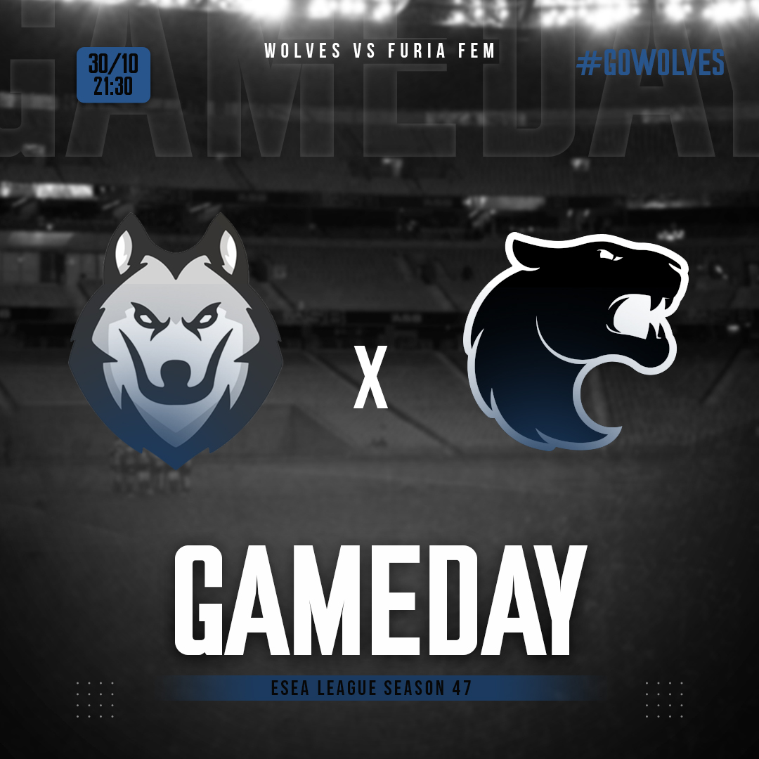 skyzimx's tweet photo. Hoje é dia de ir contra a pantera!

Hoje enfretaremos a @FURIA Fem pela @ESEA League S47 🏆

LOBO VS PANTERA, hoje o confronto é pela win do 3° game do campeonato!

#GOWOL 🐺|  #FOLLOWTHEPACK🌙 https://t.co/ME6Vy1ZuWB