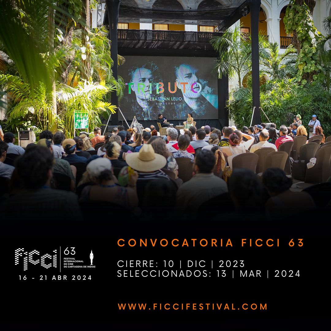 El #FICCI festival vuelve en 2024 para reunir a la cinefilia y la industria cinematográfica local e internacional y descubrir ópticas cinematográficas y audiovisuales. Has parte de la edición 63 del #FICCI CONCOCATORIA ABIERTA hasta el 10 de diciembre.
filmmakers.festhome.com/es/festival/fe…