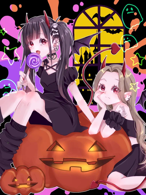 HappyHalloween  #ハロウィン2023 #ハロウィンイラスト