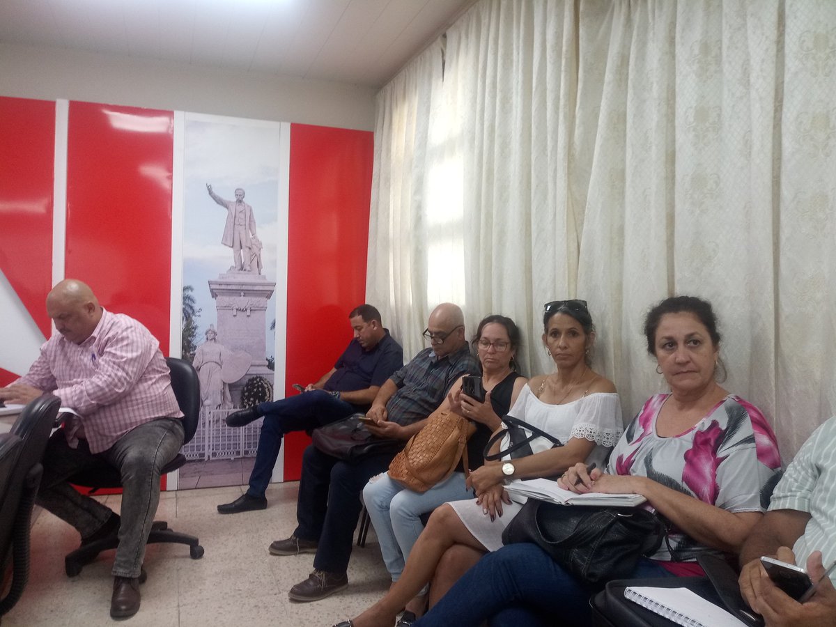 CitmacfgDeleg's tweet photo. Rinden cuenta de su gestión las intendentes de Cienfuegos y Cumanayagua en la Comisión Provincial de #SSAN.
#CienfuegospormasVictorias
@ElbaRosaPM
@adianez_taboada
@ArmandoRguezB
@FernandezMaryde
@YolexiRdguez
@CienfuegosCitma https://t.co/tkwg3jPtyY