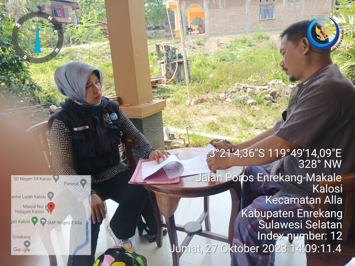 Hasmini10's tweet photo. Jum'at,27/10/2023, Hasmini Luhkan Kab Enrekang.kegiatan pendataan produksi di pokdakan bubun cico desa tallung tondok kec.malua
#GiatLuhkanSatminkalMaros 
#luhlapor 
@BRPBAP3_Maros https://t.co/0bHGVU8Zlb