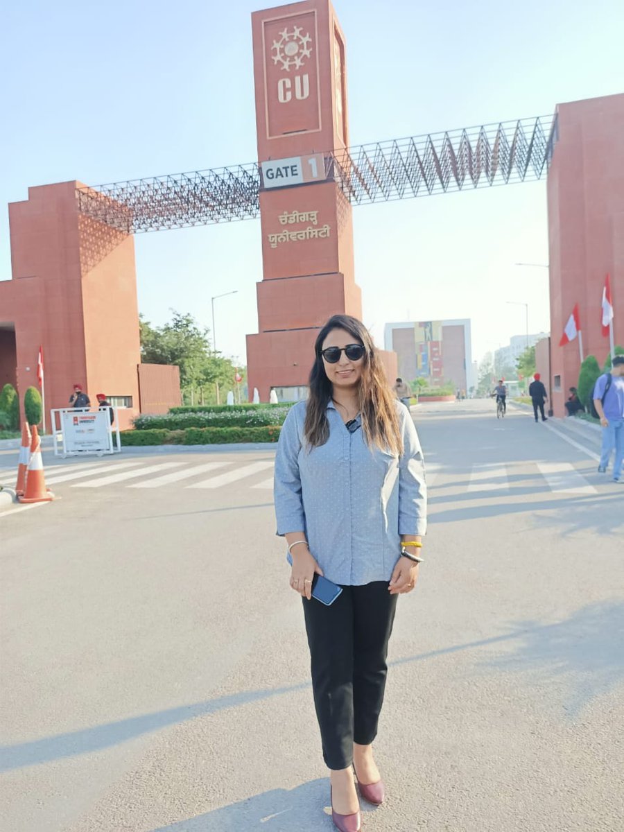 DivyaTh64419987's tweet photo. I’m thrilled to share that I’ve started a new position as Professor and Associate Director at CHANDIGARH UNIVERSITY!😊🧿 #chandigarhuniversity @CU_Chd https://t.co/zxcDjReGoa