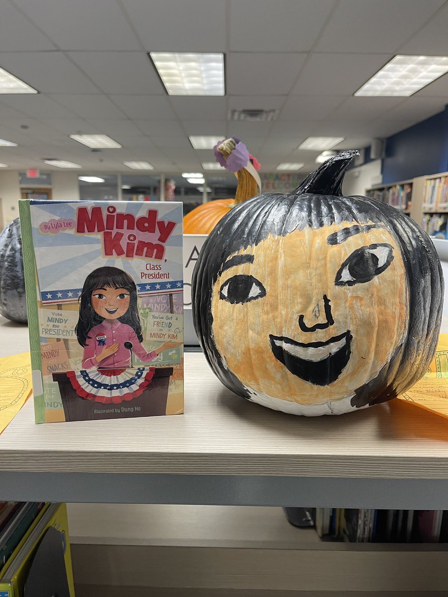 Andrea Dysput (@frelibrarylady) on Twitter photo Thank you <a href="/literarylyla/">Lyla (not here)</a> and <a href="/texasbookfest/">Texas Book Festival</a>! Last year was our 1st RRS visit and 2nd/3rd grade Ss received a free Mindy Kim book! This year one of those Ss created a Mindy Kim storybook pumpkin! Can’t wait to see what authors will capture the imagination of the Ss this year!! Thank you <a href="/literarylyla/">Lyla (not here)</a> and <a href="/texasbookfest/">Texas Book Festival</a>! Last year was our 1st RRS visit and 2nd/3rd grade Ss received a free Mindy Kim book! This year one of those Ss created a Mindy Kim storybook pumpkin! Can’t wait to see what authors will capture the imagination of the Ss this year!!