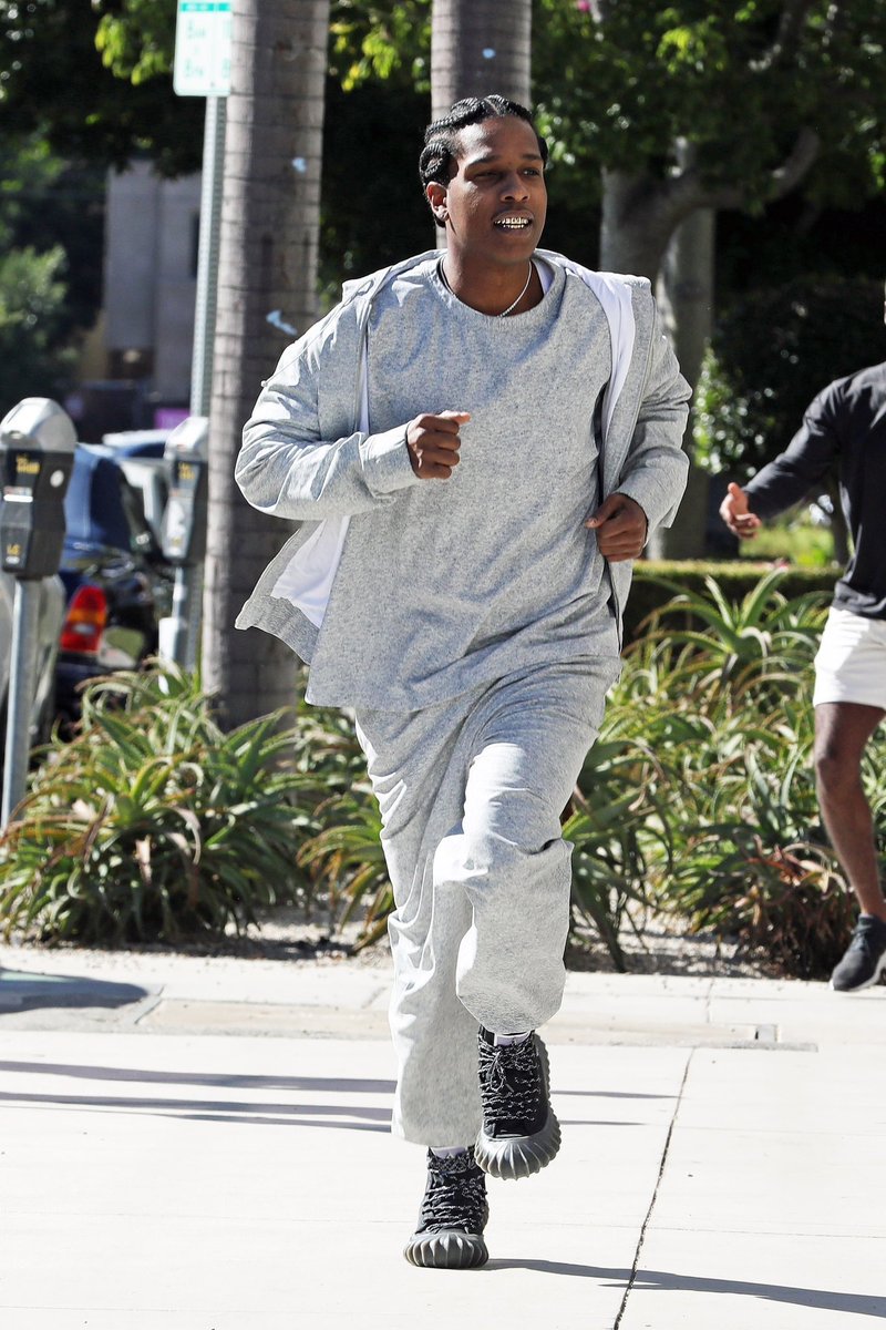 A$AP Rocky is seen in West Hollywood 👀 #asaprocky