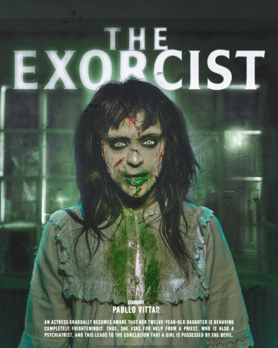 pabllovittar's tweet photo. THE EXORCIST. https://t.co/VIXEusUPpf