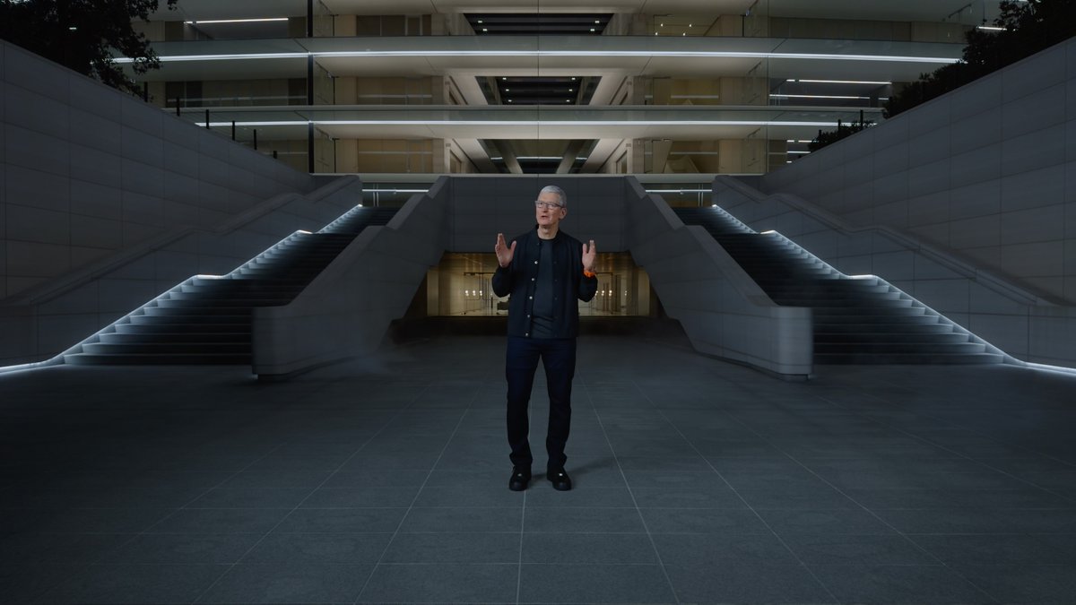 appltrack's tweet image. The ENTIRE #AppleEvent was shot on iPhone 🤯