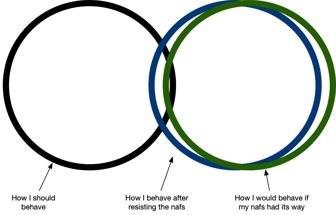 Dear Nafs: Even this amount of resistance is not futile.