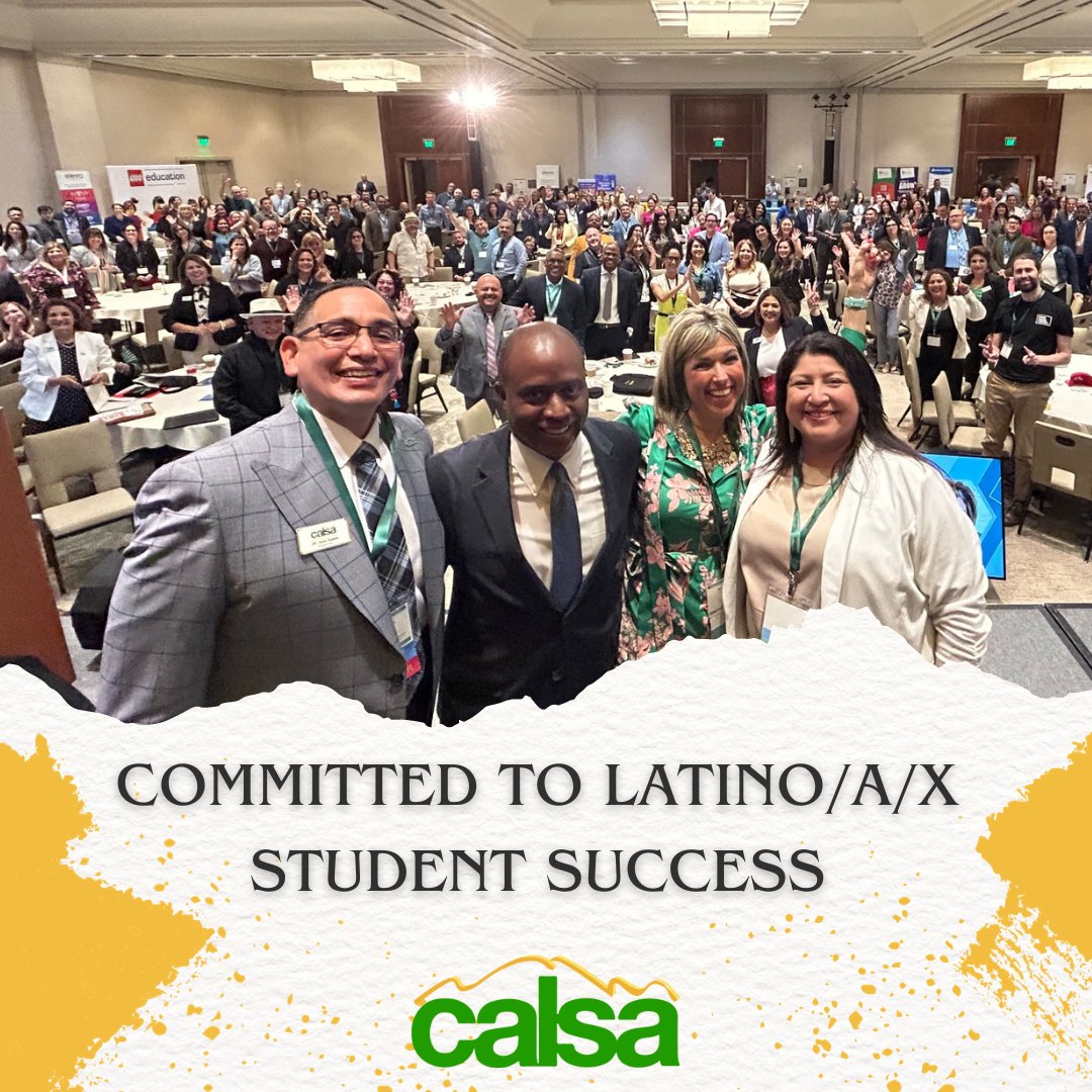 At CALSA, we are committed to addressing the needs of Latino/a/x students and increasing the number of effective Latino/a/x administrators in our schools. Join us in our mission to provide quality public education for all! calsa.org #EducationForAll #latinoleaders