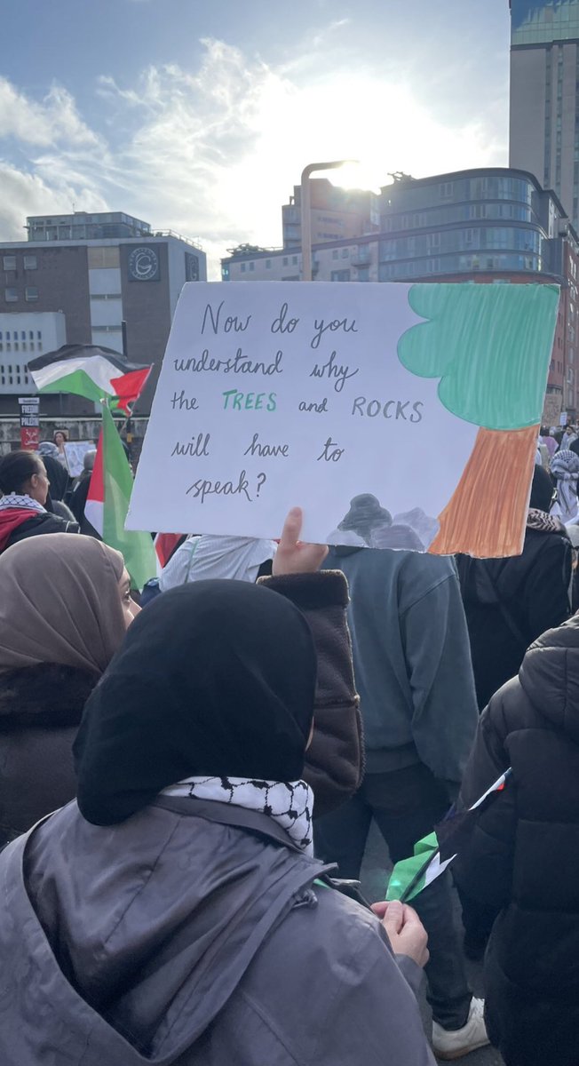 This picture was taken in Birmingham, United Kingdom.

Not everyone will understand what the text means, but many following this page will.

Go look for the explanation in the comments.