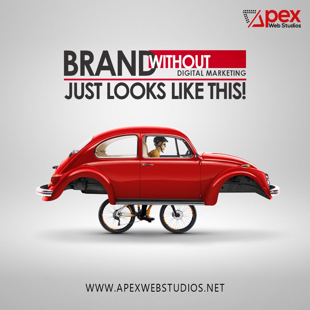 ApexWebStudios's tweet image. A brand without digital marketing is like a car reduced to a humble cycle. 

#apexwebstudios #digitalmarketing #socialmediamarketing  #PPC 
#seo #contentmarketing #websites