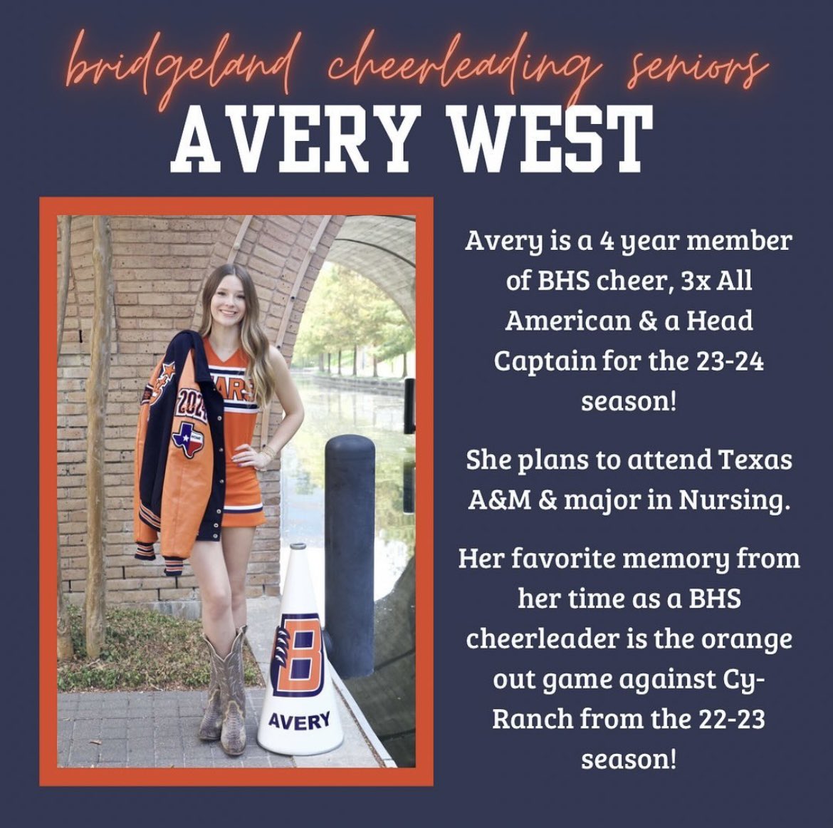 Happy Senior Week 💙🐻🧡

#BridgelandBest #WinTheDay #SeniorWeek