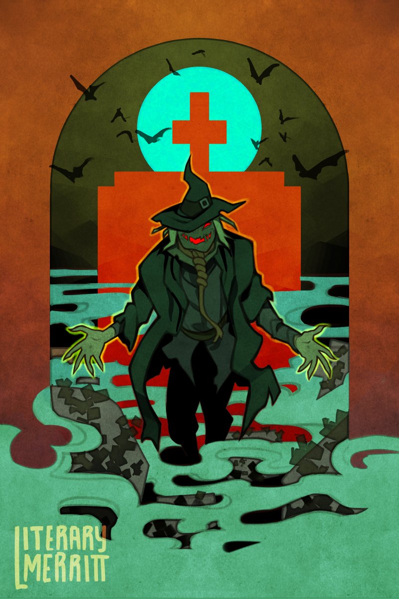 literarymerritt's tweet photo. Watch out, kids, no treats here 🏚️🦇🎃
#Batman #Drawtober https://t.co/kz9huLcWC5