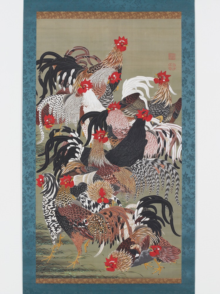 karub_imalive's tweet photo. 三の丸尚蔵館が宮内庁から文化庁へ移管された影響なのか、いつの間にかColBase（国立文化財機構所蔵品統合検索システム）で三の丸尚蔵館の代表的な所蔵品の画像がDLできるようになりましたね。

動植綵絵、唐獅子図屏風��ど、これまで取り扱いが難しかった人気作品の画像が自由に使えるのは嬉しい！ https://t.co/H5bN0CN7s1