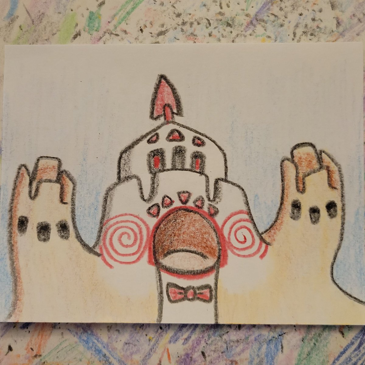 ThePartyTable's tweet image. Drawtober Challenge Pokemon Slash!
Day 30: Palossand Billy!

#Drawtober #PokemonSlash #Palossand #Saw #PartyTableDrawings #PartyForThePartyGods