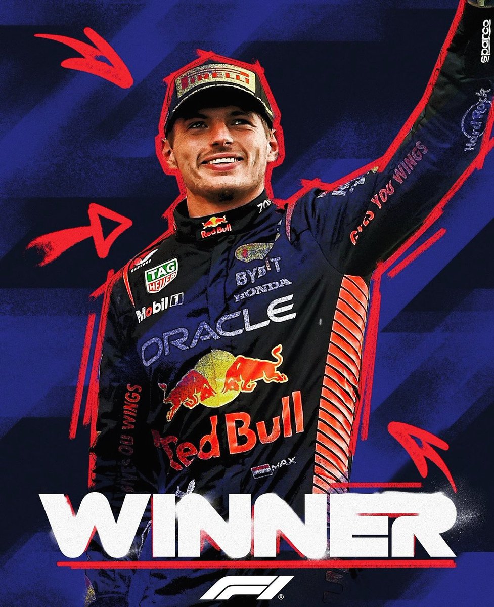 F1Nepal's tweet photo. Max Verstappen's win in the Mexican Grand Prix sets a new record for the most wins in a single season! He’s unbeatable!

#F1 #F1Nepal #MexicanGP #Mexico https://t.co/iTV5L9RYju