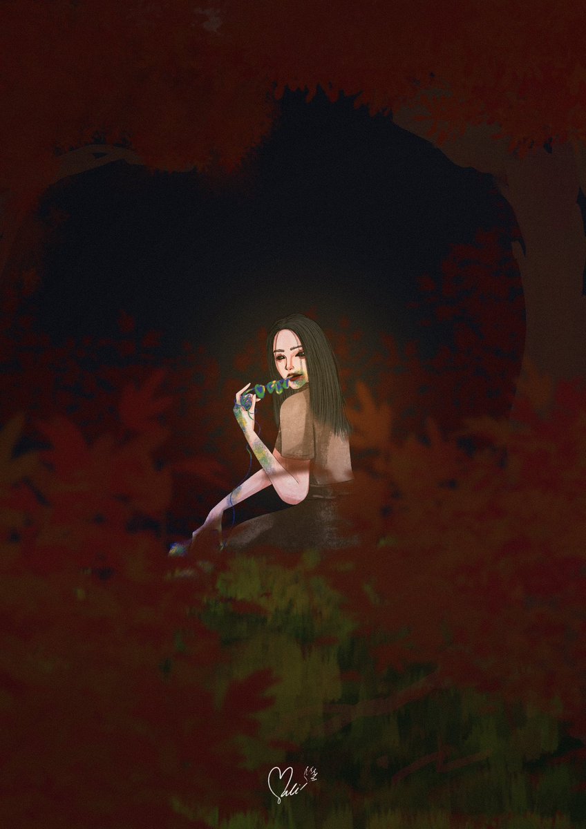 tami000511's tweet photo. อันนี้รูปเต็มๆนะคะะะ ที่วาดอาหารน้องเป็นสีเขียวน้ำเงินเหลืองก็เพราะว่า ถ้าแดงหมดมันจะน่ากลัวเกินไป(ในสายตาเรา🥹) เลยออกมาเป็นจีซอนในรูปแบบนี้ฮะ https://t.co/srjA0leeAo