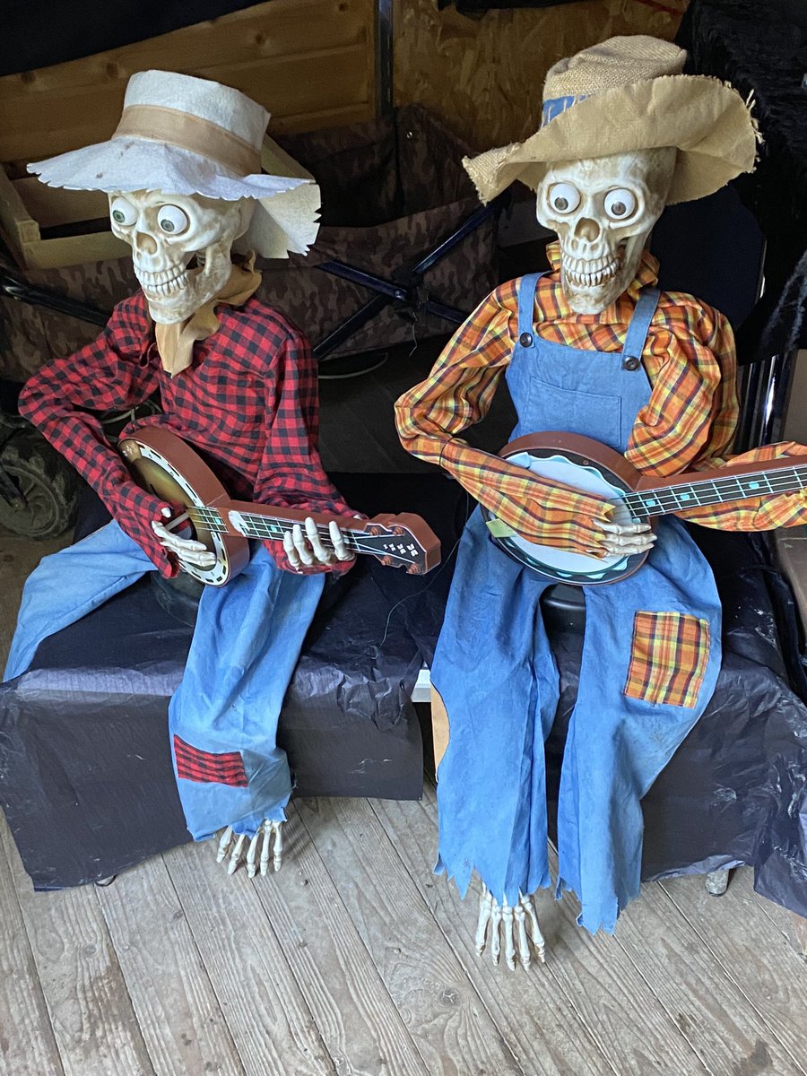 Us boys in thirty years time. Happy Halloween. Ooh Aar The Twerzels.