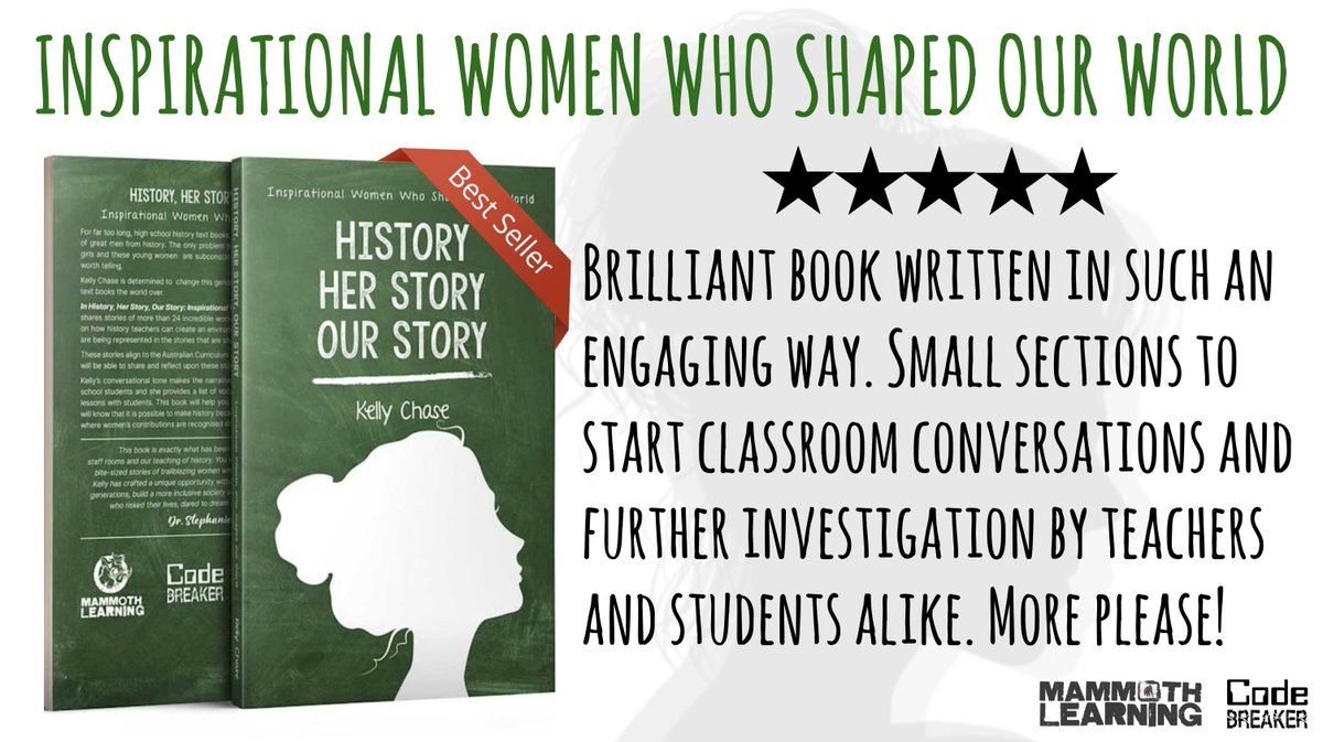 hollis_k_'s tweet image. Why not gift this book to a History teacher, Teacher Librarian or even just an awesome female friend or colleague for Christmas by visiting Amazon &amp;amp; grabbing a copy - amazon.com/History-HER-st…

#aussieED #mammothlearning #historyteacher 

@HistoryDetect @MRsalakas  @MammothEDU