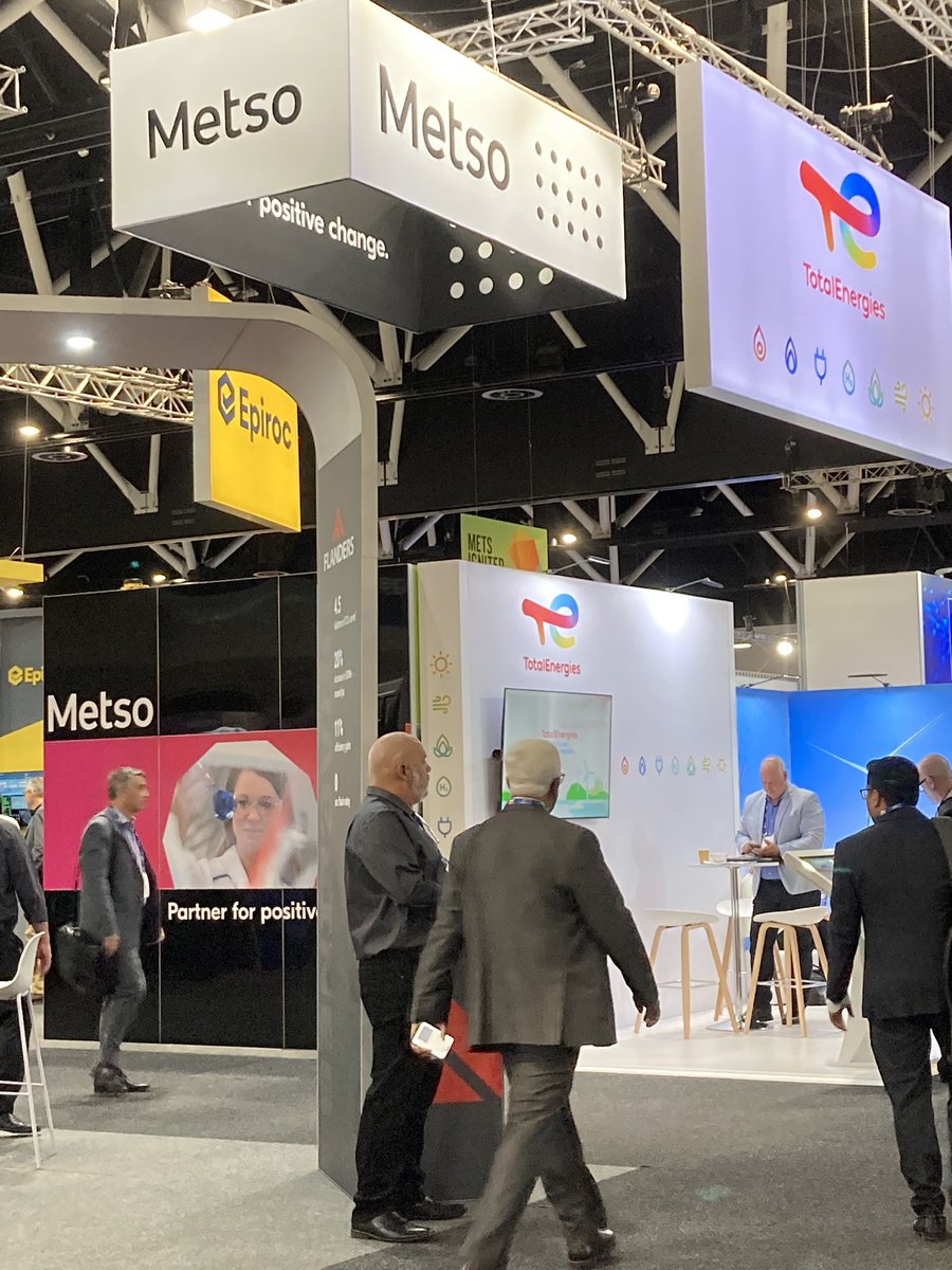 A frontrunner in sustainable technologies <a href="/MetsoOfficial/">Metso</a> 🇫🇮Great to meet successful Finnish companies <a href="/IMARC_Mining/">Mining and Resources</a> in Sydney <a href="/FinEmbAustralia/">Finland in Australia</a> <a href="/BusinessFinland/">Business Finland</a>