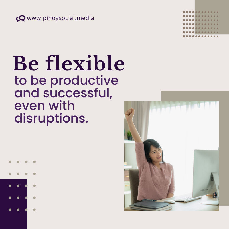 PinoySocMed's tweet photo. Working from home is super convenient – no traffic, no commute!
But managing interruptions can be a challenge.
As Filipino social media professionals, how do we stay productive & focused?
Find out here:
🔗 https://t.co/oLl6nlQKDM
#pinoysocialmedia
#remoteworkPH
#PinoyVAs https://t.co/pqlutsOAhR