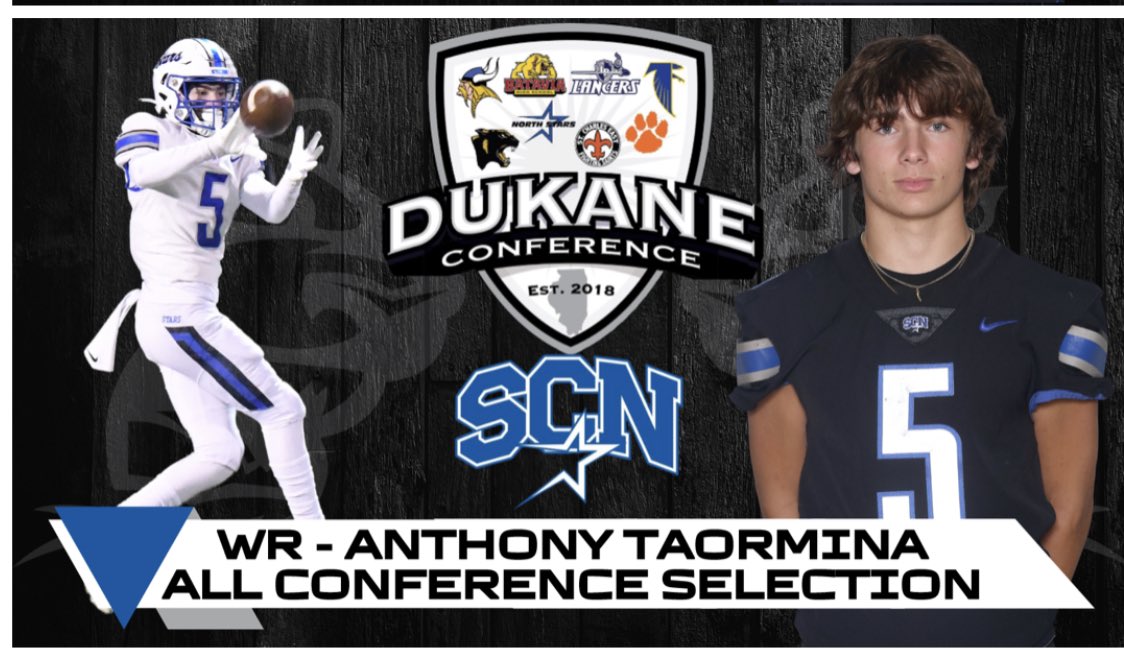 Congratulations to All Dukane Selection Anthony Taormina @SCNFBplayers