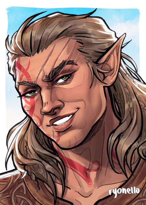 [ bg3 ] halsin :3