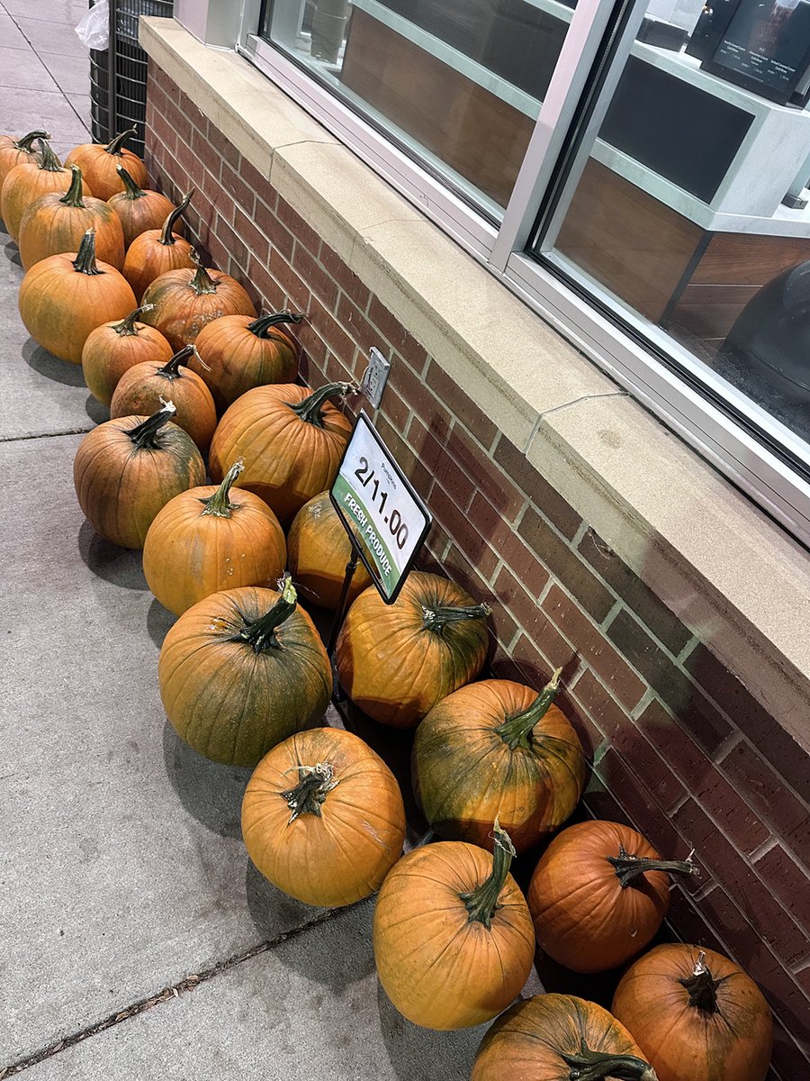 Our last shipment 🚚 of pumpkins 🎃 have arrived!!! 
Hurry in and don’t miss out!