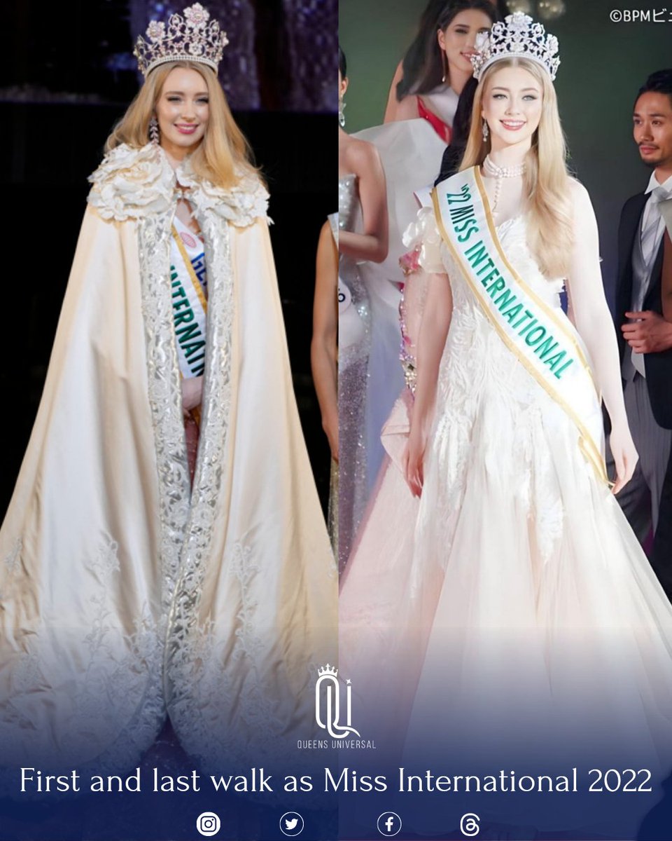 Jasmin Selberg first and last walk as Miss International 2022 👑🇩🇪 <a href="/jasmin_selberg/">Jasmin Selberg</a> 
#MissInternational
#Germany 
#Alemania