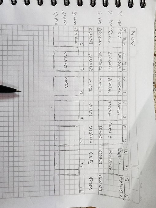 People wanted to see the schedule. This is what it looks like. https://t.co/V914KrILV0<a href="/tag/chaturbate"class="tags"><span>#chaturbate</span></a>