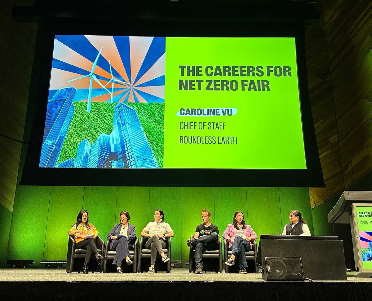 Last week our Chief Impact Officer, Sasha Courville, shared insights at the 'Unexpected Enablers' panel during the Careers for Net Zero fair. Diverse industries, including tech, startups, and banks like us, are vital in the journey to a clean economy. (1/2)