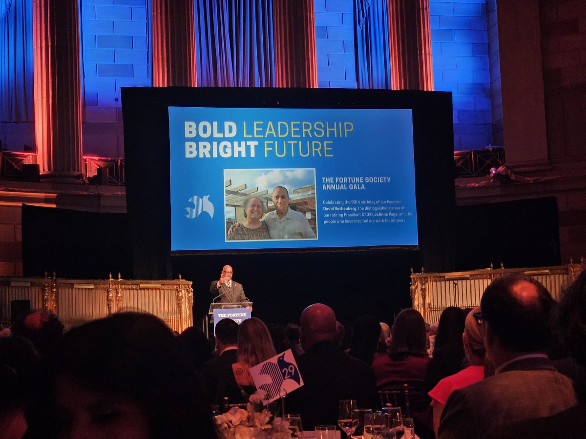 Congrats to <a href="/Stan_Fortune/">Stanley Richards</a> incoming CEO of <a href="/thefortunesoc/">The Fortune Society</a>! 💙👏