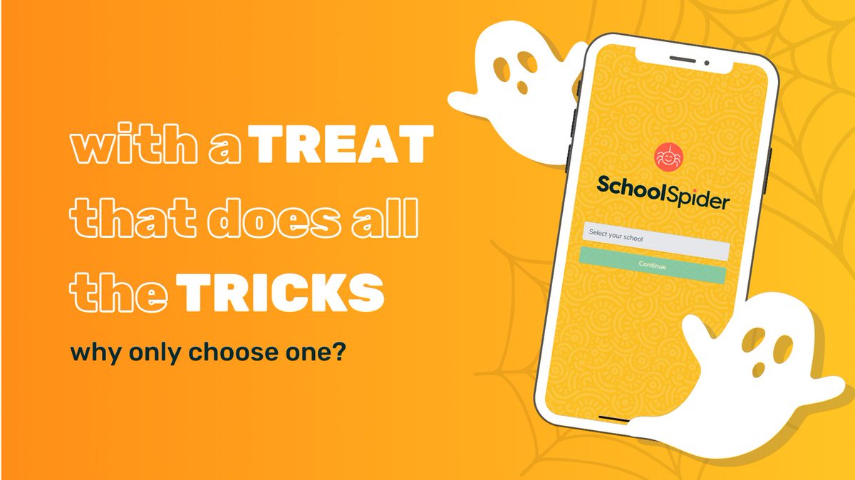 schoolspider's tweet photo. With an all in one platform for your school, you don't need to pick just one... Our TREAT gives you all the TRICKS to save your school both time and money!
So what you waiting for? Dive in and take your pick!
https://t.co/lGx1bqTZiP
#schooltech #htchat https://t.co/dSOdtqlOsD