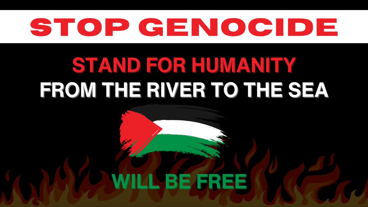 ❗️𝐒𝐏𝐄𝐀𝐊 𝐎𝐔𝐓❗️

𝐈𝐓𝐒 𝐀 𝐇𝐔𝐌𝐀𝐍𝐈𝐓𝐀𝐑𝐈𝐀𝐍 𝐃𝐔𝐓𝐘

❗️❗️HELP TO REPOST, QRT, LIKES, REPLY❗️❗️

#StopGenocideInGaza 
#CeaseFireInGaza 
#CeasefireNOW 
#FreePalestine 🇵🇸  

Don't forget to Pray for Palestine🫶