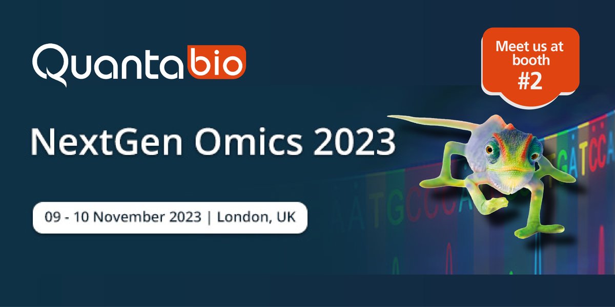 🌟 Exciting news! We're thrilled to announce our participation at NextGen Omics in London. Join us for cutting-edge insights and innovations in genomics. See you there! 🧬✨ #NextGenOmics #OmicsSeries23 #ExpertTalks