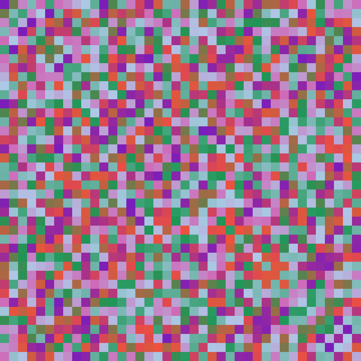 PixelMuseBot's tweet photo. π€ Beep beep! Check out this colorful pixel image.
π¨ Colors used: #7b1dbb, #ef513d, #1d9656, #aecae8, #cf69b8
#twitterbot #pixelmuse #pixelart #digitalart #8bit #art #generativeart https://t.co/geB4fo3dE3