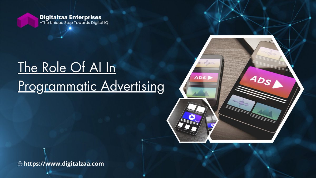 Are you ready to revolutionize your advertising strategies? Dive into our latest blog post, The Role Of AI In Programmatic Advertising, and discover the future of digital marketing! 
 Read the full article here: digitalzaa.com/blog/the-role-…
#aiinadvertising #digitalmarketing #adtech