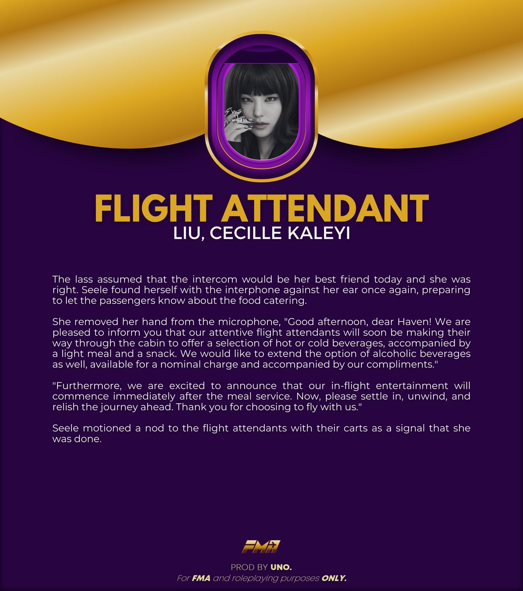 𓄹𓈒 ◟ FLIGHT ATTENDANT ,LIU 。✈︎ 🇫🇷 tweet media