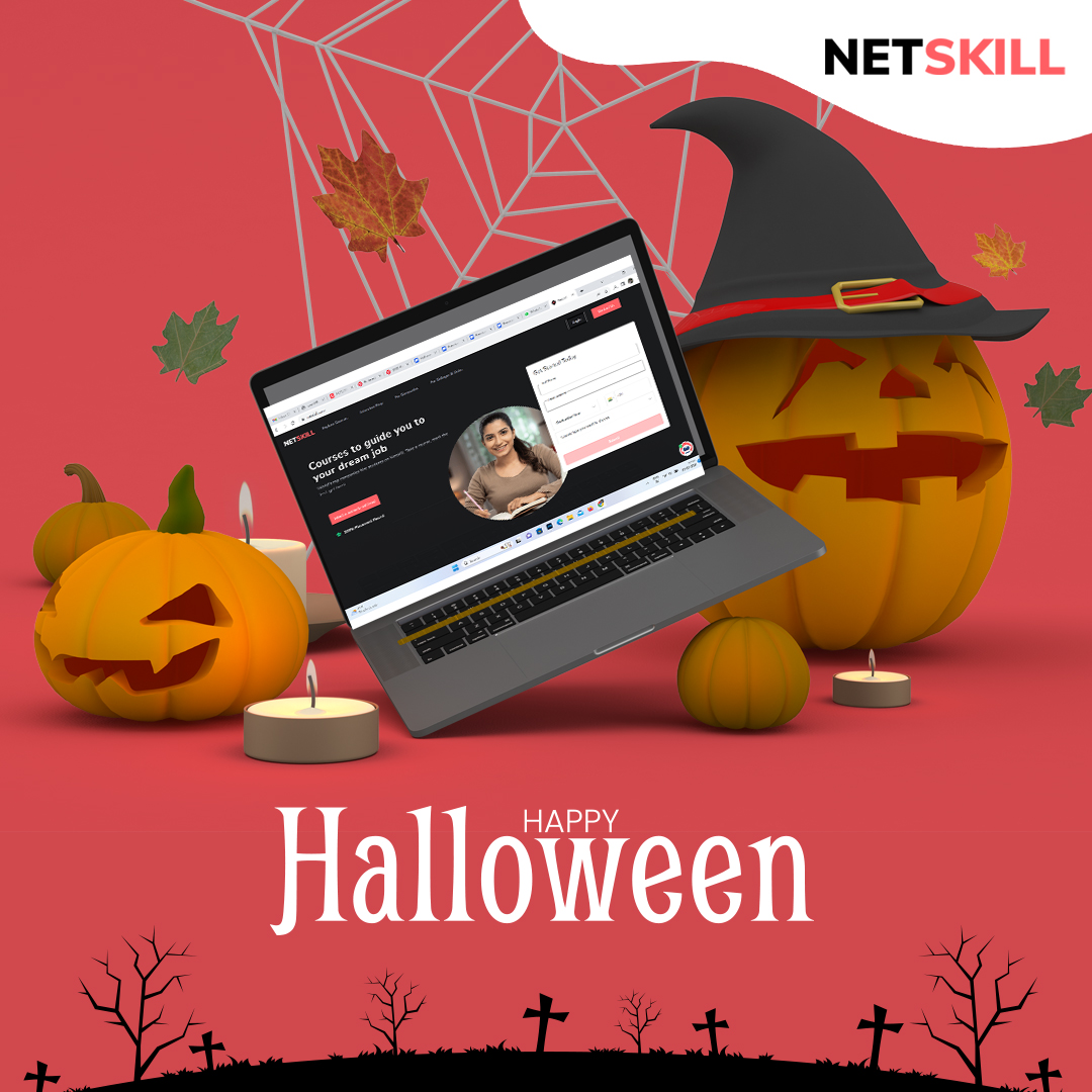 netskillacademy's tweet image. Hocus Pocus, it&apos;s Halloween focus!🦇🎃👻 Have a fa-boo-lous time and enjoy the most bewitching night of the year!

#NetSkill #NetSkillAcademy #Halloween #Halloween2023 #HappyHalloween #TrickOrTreat #HalloweenWishes